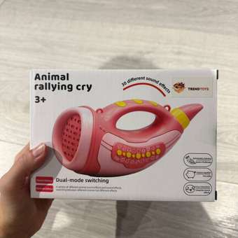 Игрушка музыкальная TrendToys со звуками животных труба: отзыв пользователя Детский Мир
