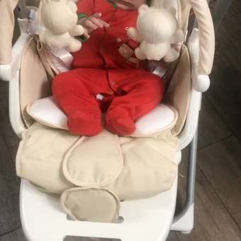 Стульчик для кормления Babyton Beige 2 в 1: отзыв пользователя ДетМир