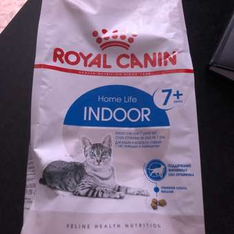 Корм сухой для кошек ROYAL CANIN Indoor 1.5кг пожилых кошек постоянно проживающих в помещении: отзыв пользователя. Зоомагазин Зоозавр