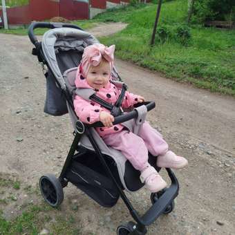 Коляска прогулочная BabyCare Mira серебрянный серый: отзыв пользователя Детский Мир