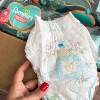 Трусики Pampers Pants Сказочные 4 (9-15 кг) 68 шт.: отзыв пользователя Детский Мир
