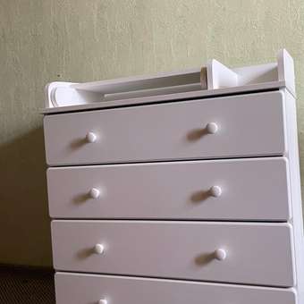 Комод Bebizaro Meier Four White Premium: отзыв пользователя Детский Мир