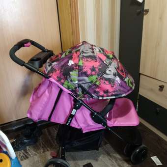 Коляска прогулочная Babyton Rapid Pink розовый: отзыв пользователя ДетМир