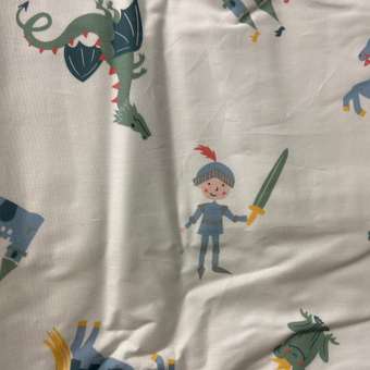 Комплект постельного белья FUTURINO Home Рыцарь и дракон: отзыв пользователя Детский Мир