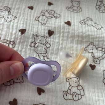 Пустышка Philips Avent силикон ортодонтическая от 0 мес. 2 шт.: отзыв пользователя Детский Мир