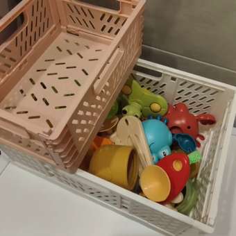 Коробка складная FUTURINO Home бежевая: отзыв пользователя Детский Мир