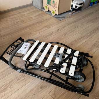 Санки NiKA kids складные с выдвижными колесами: отзыв пользователя Детский Мир