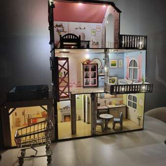 Домик для кукол M-WOOD с мебелью: отзыв пользователя Детский Мир