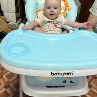 Стульчик для кормления Babyton Optima Blue классический: отзыв пользователя ДетМир