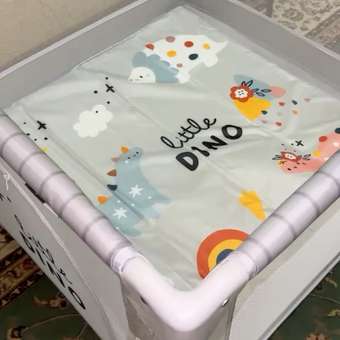 Манеж Babyton Circus Grey: отзыв пользователя ДетМир