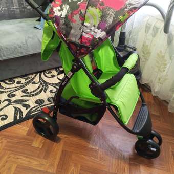 Коляска прогулочная Babyton Rapid Green зеленый: отзыв пользователя ДетМир