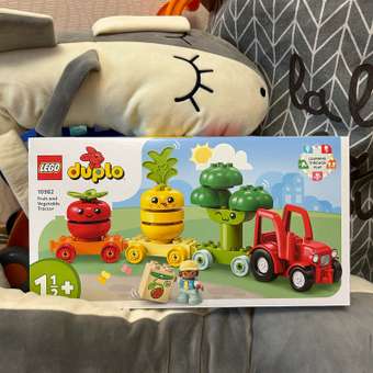 Конструктор LEGO DUPLO Fruit and Vegetable Tractor 19 дет.: отзыв пользователя ДетМир