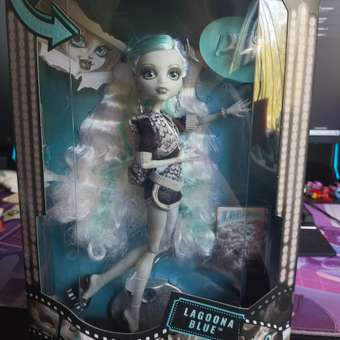 Кукла модельная Monster High Reel Drama HKN30 Лагуна Блю высота 27 см: отзыв пользователя Детский Мир