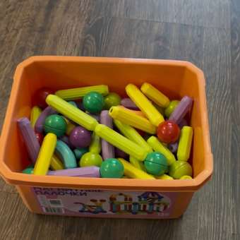 Конструктор Virlame Kids магнитный 138 дет.: отзыв пользователя Детский Мир