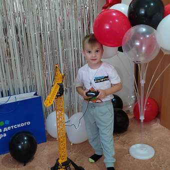 Подъемный кран РУ Veld Co 1:18: отзыв пользователя Детский Мир