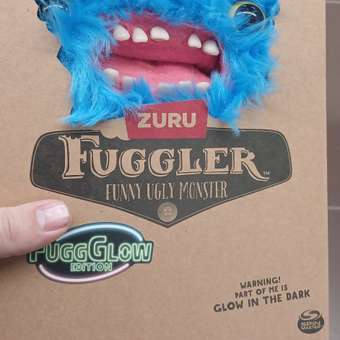 Мягкая игрушка Zuru FUGGLER Синий Шумзик: отзыв пользователя Детский Мир