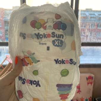 Трусики YokoSun Lucky XL (12-20 кг) 38 шт.: отзыв пользователя ДетМир