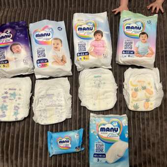 Трусики MANU Микс M (6-11 кг) 23 шт.: отзыв пользователя ДетМир