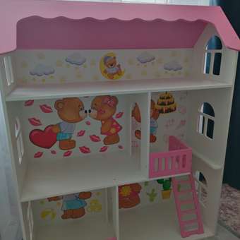 Домик для кукол ViromToys 88 см: отзыв пользователя Детский Мир
