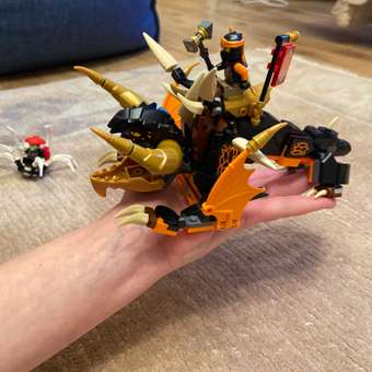 Конструктор LEGO NINJAGO Земляной дракон Коула Ниндзяго 285 дет.: отзыв пользователя Детский Мир