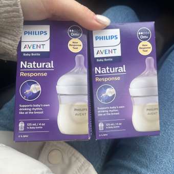 Бутылочка Philips Avent Natural 125 мл: отзыв пользователя ДетМир