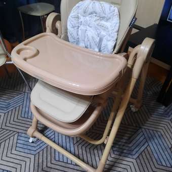 Стульчик для кормления JOVOLA OSCAR бежевый: отзыв пользователя Детский Мир