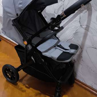 Коляска прогулочная JOVOLA Magma с перекидной ручкой серый: отзыв пользователя Детский Мир