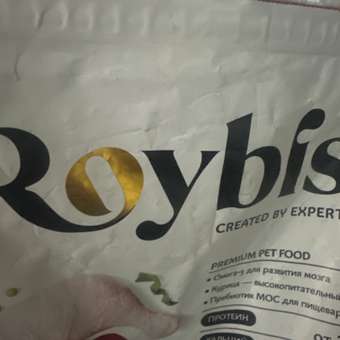 Корм для котят Roybis 4кг сухой с курицей полнорационный для активного роста и развития: отзыв пользователя. Зоомагазин Зоозавр
