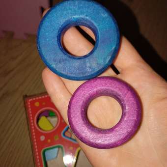 Игрушка Alatoys сортер РАДУГА 7деталей в ассортименте: отзыв пользователя Детский Мир