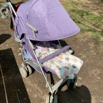 Коляска прогулочная Babyton Sport Blue melange синий: отзыв пользователя Детский Мир