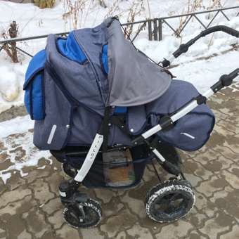 Коляска трансформер Babyton Pillo OX Denim-Blue: отзыв пользователя ДетМир