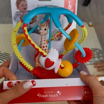 Игрушка Sophie la girafe мяч Вращающийся мяч: отзыв пользователя Детский Мир