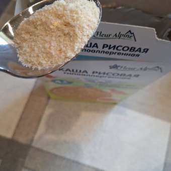 Каша Fleur Alpine безмолочная рисовая 175г с 4мес: отзыв пользователя Детский Мир
