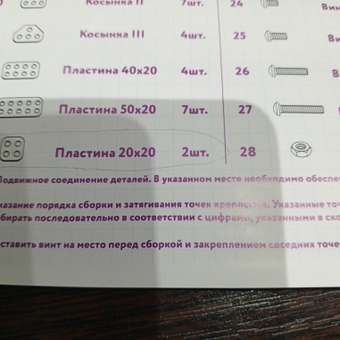 Конструктор Юнландия Для уроков труда металлический 290 дет.: отзыв пользователя Детский Мир