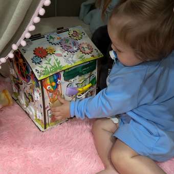 Игрушка MyKiddyQuest бизиборд Лесные Друзья: отзыв пользователя Детский Мир