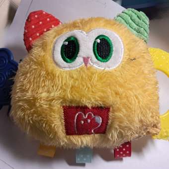 Игрушка для щенков Barbaks Сова Савва 19*19см пищит с элементами из TRP для жевания: отзыв пользователя. Зоомагазин Зоозавр