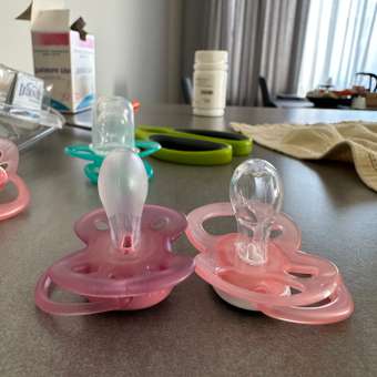 Пустышка Philips Avent анатомическая от 6 мес. 2 шт.: отзыв пользователя ДетМир