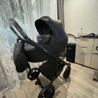 Коляска 2в1 MOWbaby Opus Midnight Black черный: отзыв пользователя Детский Мир