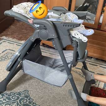 Стульчик для кормления Babyton Sweet Meals Grey серый: отзыв пользователя ДетМир