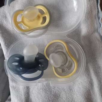 Пустышка Philips Avent силикон ортодонтическая от 18 мес. 2 шт.: отзыв пользователя ДетМир