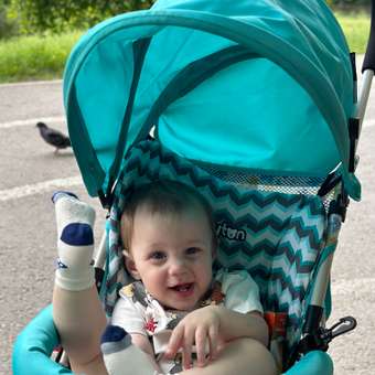Коляска прогулочная Babyton Light Blue: отзыв пользователя ДетМир