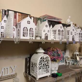 Набор для творчества Десятое королевство Рождественская деревня: отзыв пользователя Детский Мир