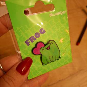 Значок Munaby Frog 1 шт.: отзыв пользователя ДетМир