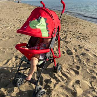 Коляска прогулочная Babyton Zoo Red: отзыв пользователя ДетМир
