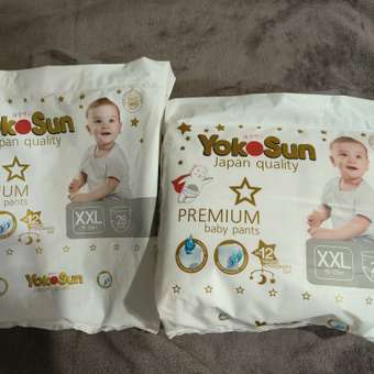 Трусики YokoSun Premium XXL (15-23 кг) 28 шт.: отзыв пользователя Детский Мир