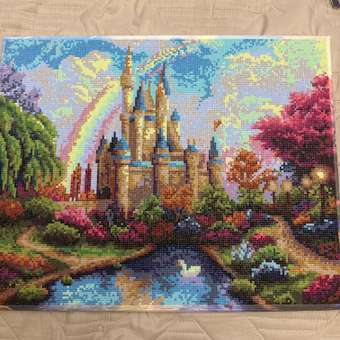 Алмазная мозаика Art on Canvas Замок сказочный в ассортименте: отзыв пользователя Детский Мир