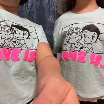Футболка Love is..: отзыв пользователя Детский Мир