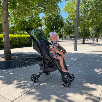 Коляска прогулочная Babyton Active Green: отзыв пользователя ДетМир