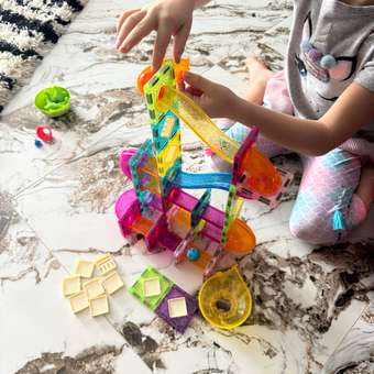 Конструктор Attivio Лабиринт магнитный 64 дет.: отзыв пользователя Детский Мир