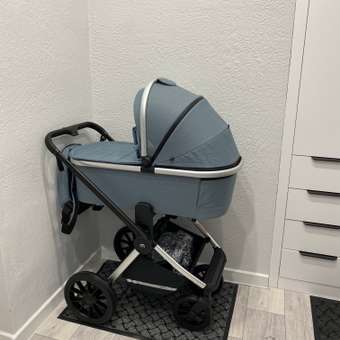 Коляска 2в1 MOWbaby Blue голубой: отзыв пользователя Детский Мир